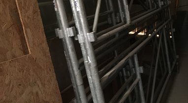Zarges comabi 3x3m Roye scaffolding rental