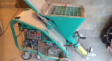 Rental Machine project of the plaster Imer