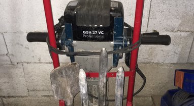 Rental hammer drill 5kg €58